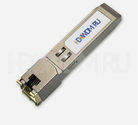 Cisco SFP-10G-T-X совместимый 10GBASE-T SFP+ модуль с интерфейсом RJ-45 30 м