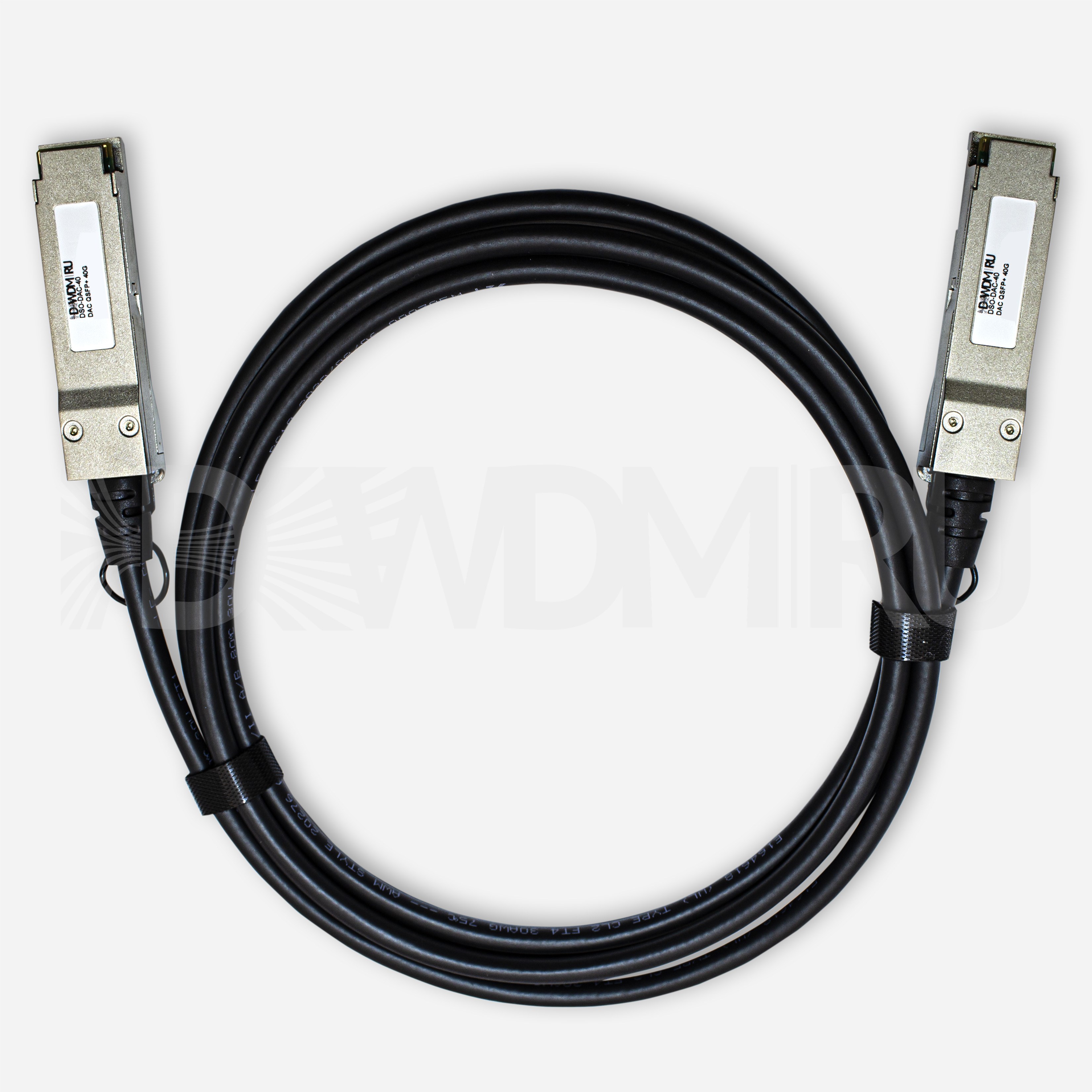 Huawei совместимый кабель Direct Attached (DAC), QSFP+, 30AWG, 40 Гб/с, 1 м